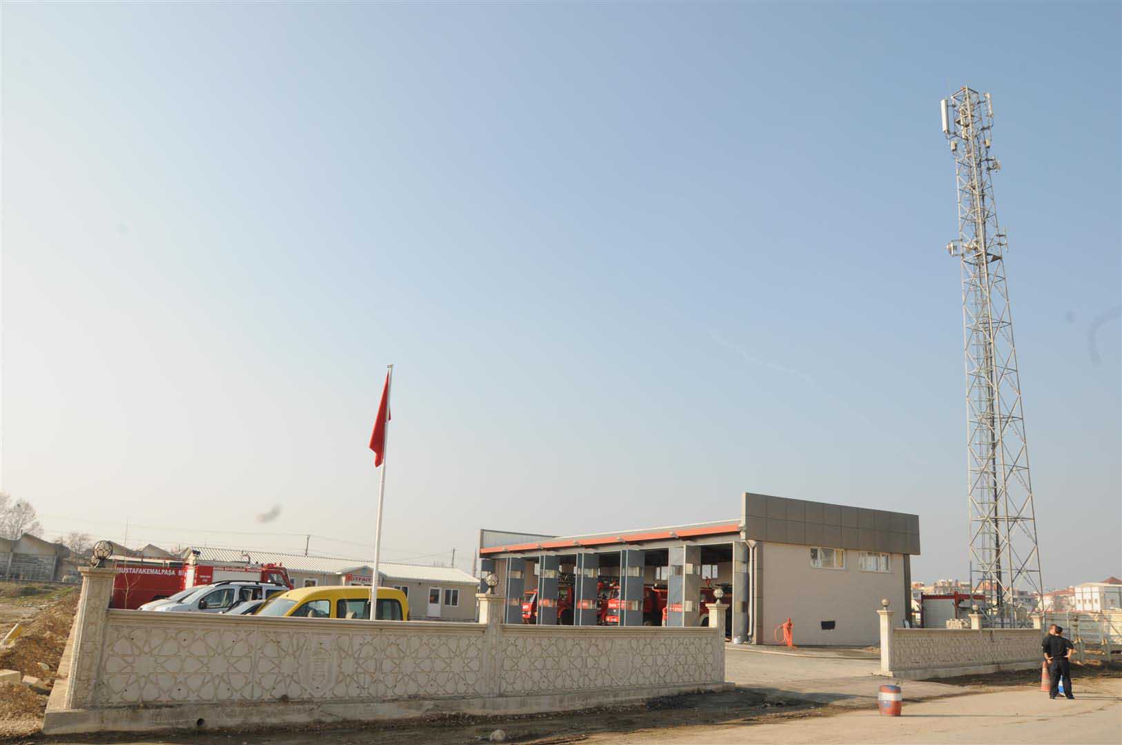 İtfaiye yeni tesislerine taşındı 