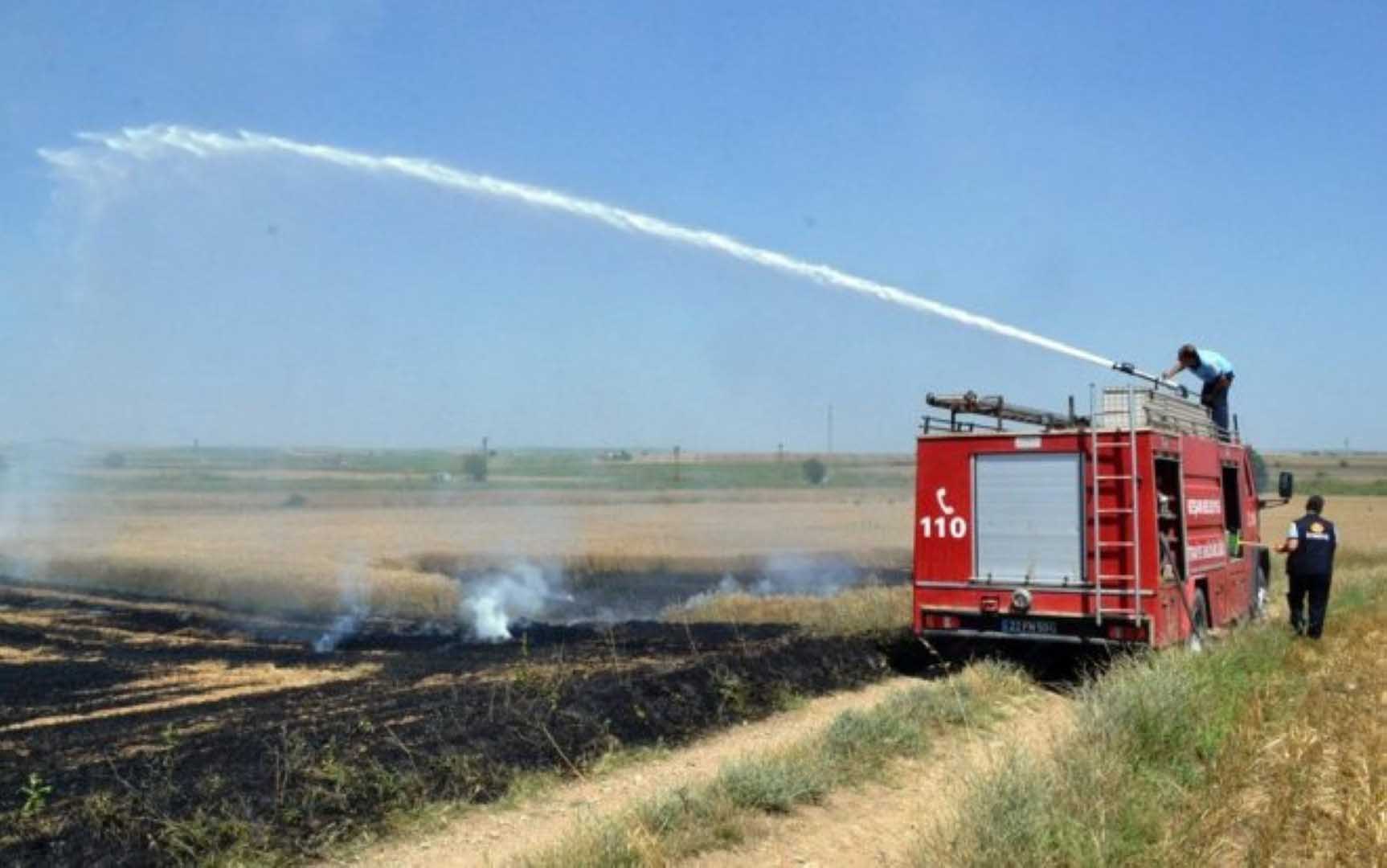 İtfaiye’den uyarı; ‘Anız yakmayın’ 