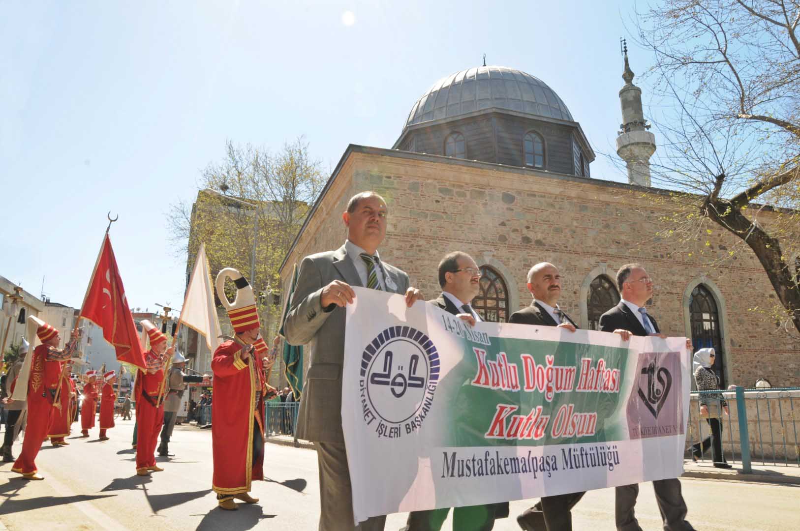 Mehterli ‘Kutlu Doğum’ yürüyüşü 