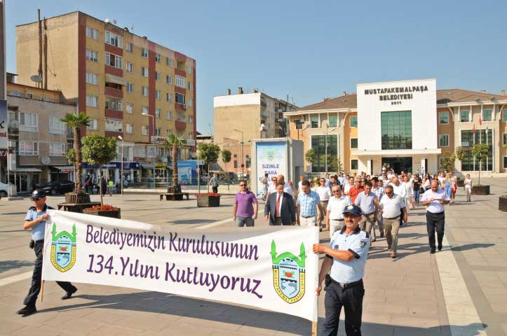Mustafakemalpaşa Belediyesi 134 yaşında 