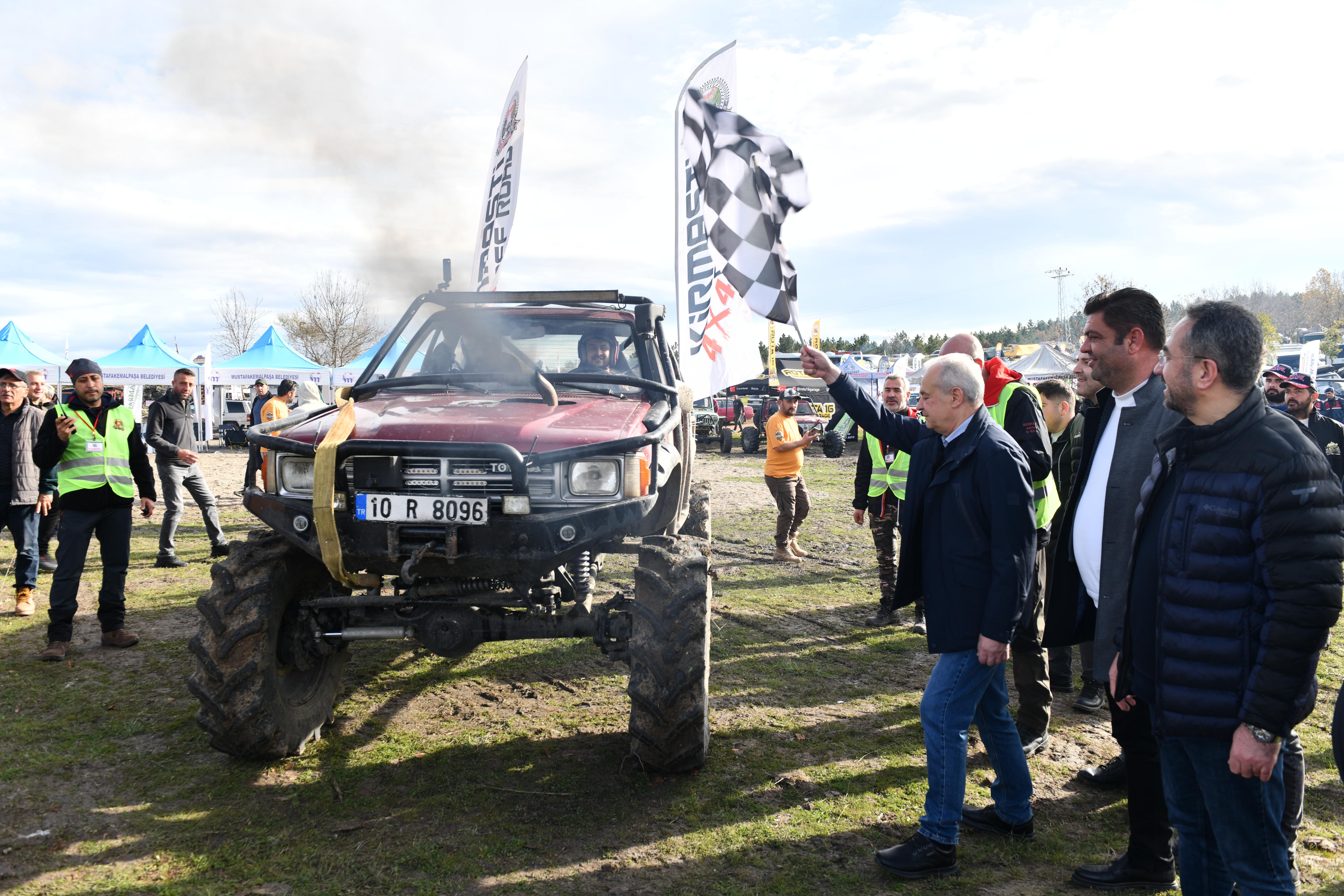 MUSTAFAKEMALPAŞA’DA OFF-ROAD FESTİVALİ NEFES KESTİ
