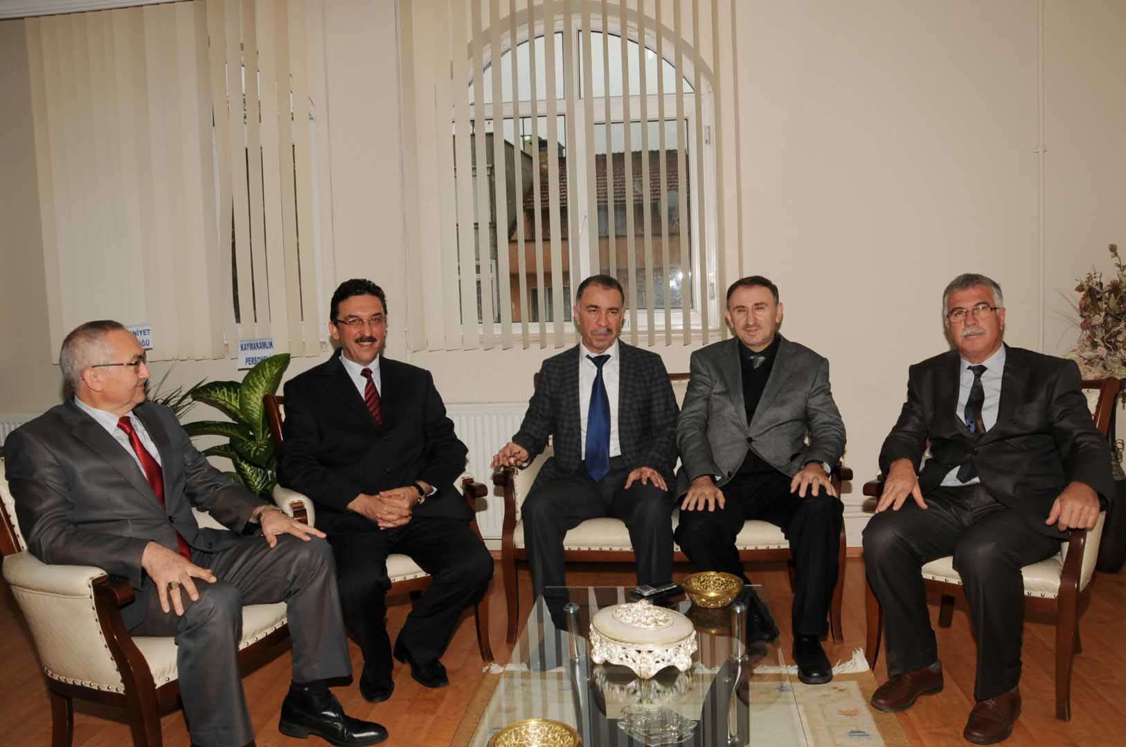 Yeni Kaymakam’a ‘hoş geldin’ ziyareti 