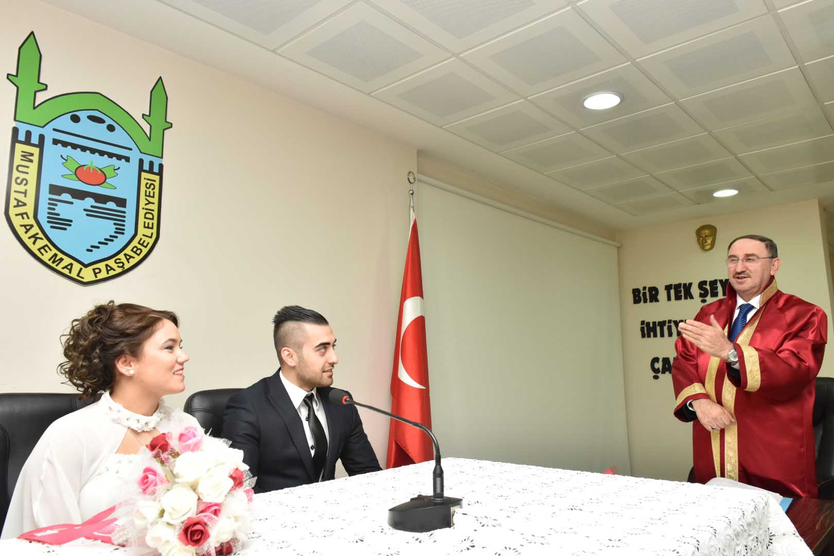 Yeni yılda ilk nikâh 